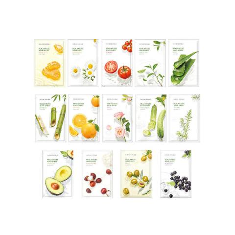 NATURE REPUBLIC - Feuille de masque Real Nature (saveur aléatoire)