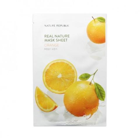 NATURE REPUBLIC - Nature réelle, Masque feuille - Orange - 1pièce NATURE REPUBLIC - Nature réelle, Masque feuille - Orange - 1pièce