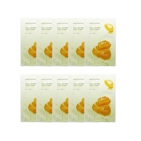 NATURE REPUBLIC - Real Nature Sheet Mask - Royal Jelly - 1pc... NATURE REPUBLIC - Real Nature Sheet Mask - Royal Jelly - 1pc...