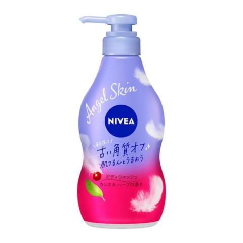 NIVEA Japan - Gel douche Angel Skin Parfum cassis et herbes - 480ml