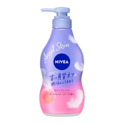 NIVEA Japan - Gel douche Angel Skin parfum pêche et fruité - 480ml NIVEA Japan - Gel douche Angel Skin parfum pêche et fruité - 480ml