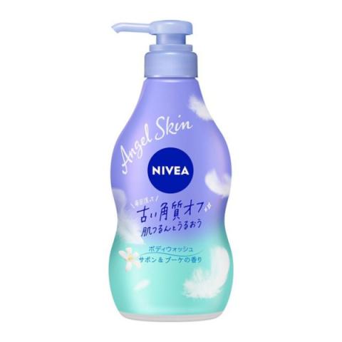 NIVEA Japan - Gel douche Angel Skin, parfum de savon et de bouquet - 480ml NIVEA Japan - Gel douche Angel Skin, parfum de savon et de bouquet - 480ml