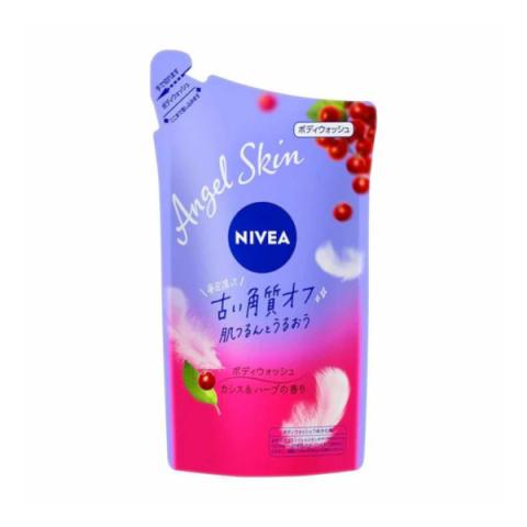 NIVEA Japan - Recharge de gel douche Angel Skin au parfum de cassis et d'herbes - 360ml NIVEA Japan - Recharge de gel douche Angel Skin au parfum de cassis et d'herbes - 360ml