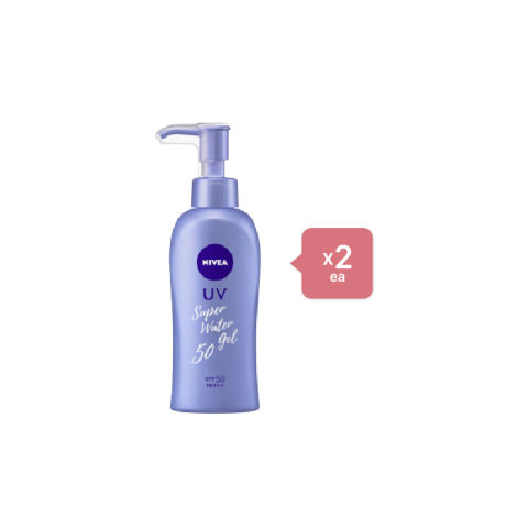 NIVEA Japan - UV Super Water Gel SPF50 PA+++ - 140g (2ea) Set