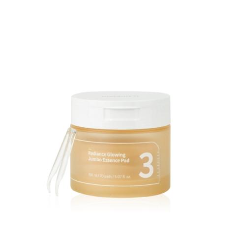 numbuzin - No.3 Radiance Glowing Jumbo Essence Pad - 150ml/70pads numbuzin - No.3 Radiance Glowing Jumbo Essence Pad - 150ml/70pads