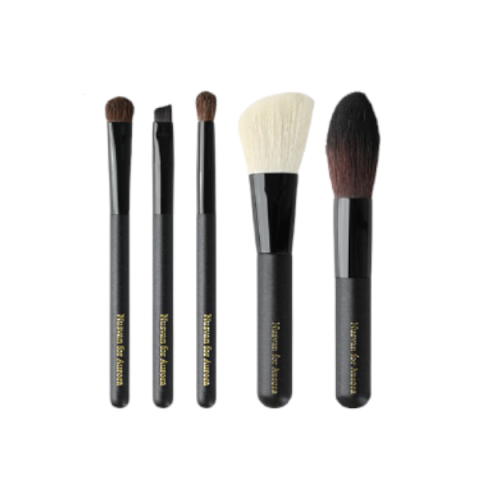 NUSVAN - Ensemble de pinceaux de maquillage - Black - 5pièces NUSVAN - Ensemble de pinceaux de maquillage - Black - 5pièces
