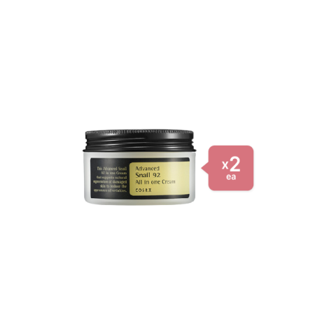[Offres] COSRX Advanced Snail 92 Crème tout en un (2ea) Set