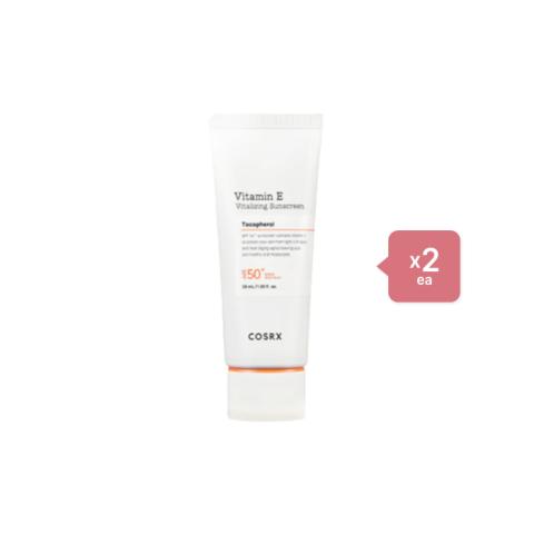 [Offres] COSRX Vitamin E Vitalizing Sunscreen SPF50+ - 50ml (2ea) Set