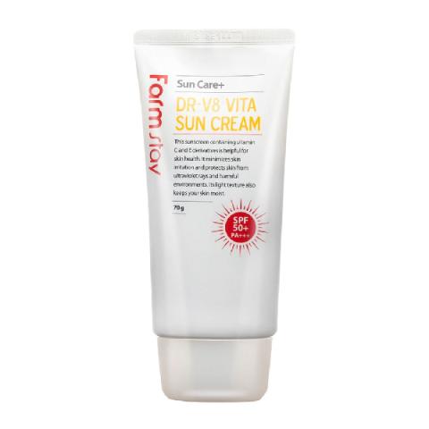 [Offres] Farm Stay - Crème solaire Dr-V8 Vita SPF50+ PA+++ - 70g