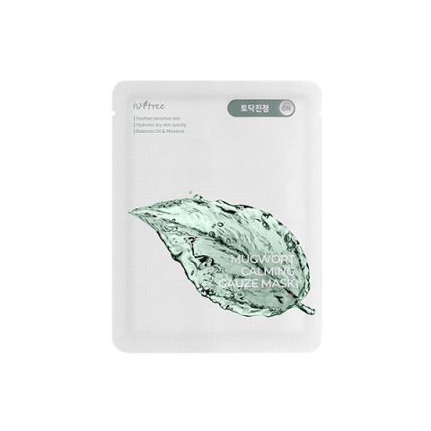 [Offres] Isntree - Mugwort Calming Gauze Mask - 23g*10pièces