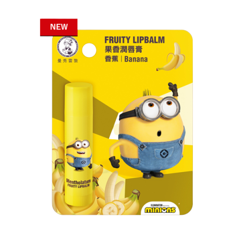[Offres] Rohto Mentholatum - Baume à lèvres fruité Minions - 3g -