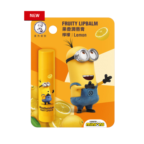 [Offres] Rohto Mentholatum - Minions Fruity Lip Balm - 3g - Lemon