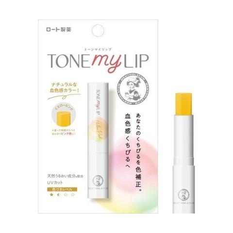 [Offres] Rohto Mentholatum - Tone My Lip - 2.4g - Yellow Pink