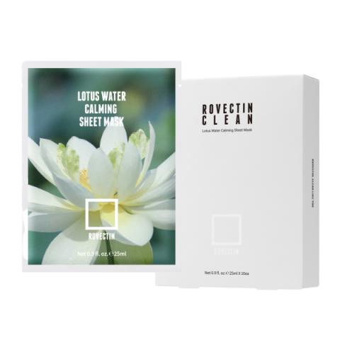 [Offres] ROVECTIN - Masque en feuille calmant à l'eau de lotus