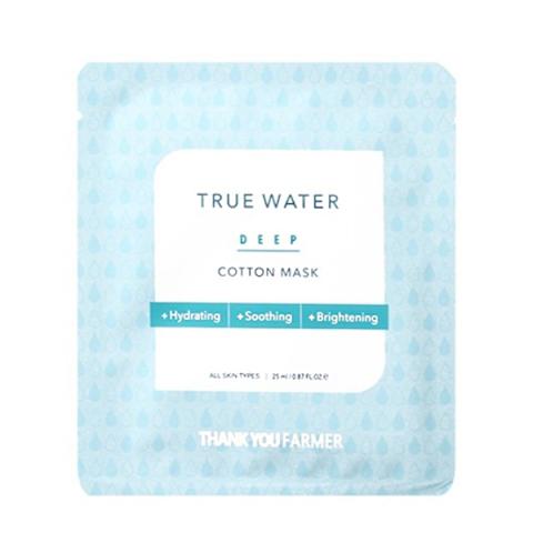 [Offres]THANK YOU FARMER - Masque en coton profond True Water - 1pièce