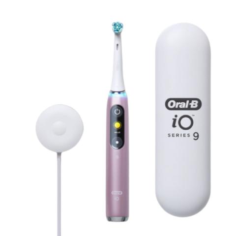 Oral-B - Brosse à dents électrique iO Series 9 - 1set - Rose Quartz Oral-B - Brosse à dents électrique iO Series 9 - 1set - Rose Quartz