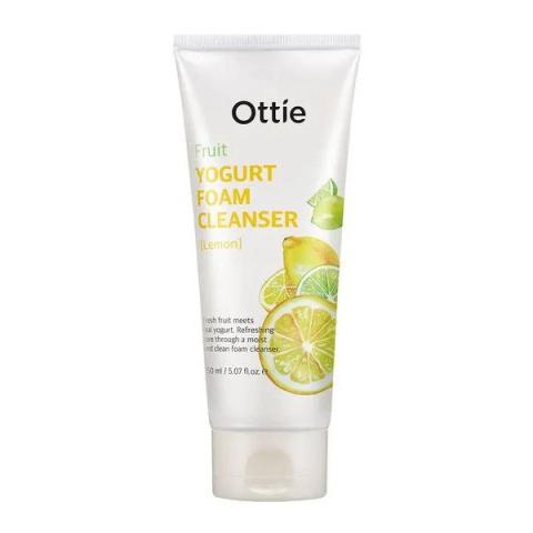 Ottie - Mousse nettoyante au yogourt aux fruits - 150ml - Lemon Ottie - Mousse nettoyante au yogourt aux fruits - 150ml - Lemon