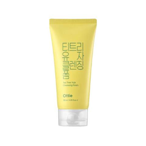 Ottie - Mousse nettoyante à l'arbre à thé et au yuja - 120ml Ottie - Mousse nettoyante à l'arbre à thé et au yuja - 120ml