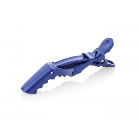 Pack de 6 pinces crocodiles bleues 10cm Pack de 6 pinces crocodiles bleues 10cm