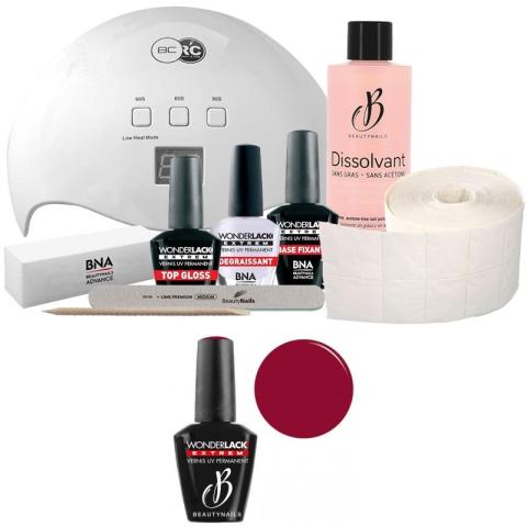 Pack Beauty Nails + Lampe 48 watts Wonderlack Extrême Beautynails My Valentine - Sun love Pack Beauty Nails + Lampe 48 watts Wonderlack Extrême Beautynails My Valentine - Sun love