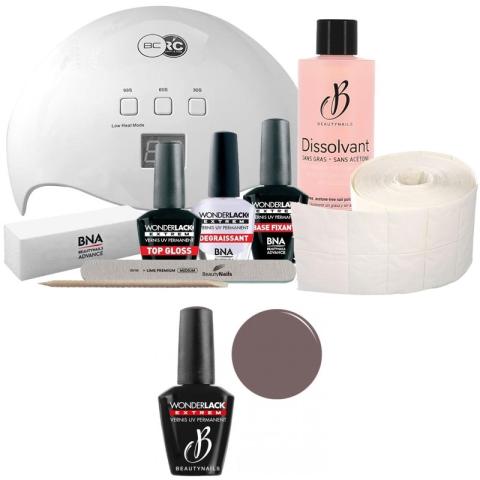 Pack Beauty Nails + Lampe 48 watts Wonderlak extrême Beautynails CAPRICIOUS WLE102 Pack Beauty Nails + Lampe 48 watts Wonderlak extrême Beautynails CAPRICIOUS WLE102