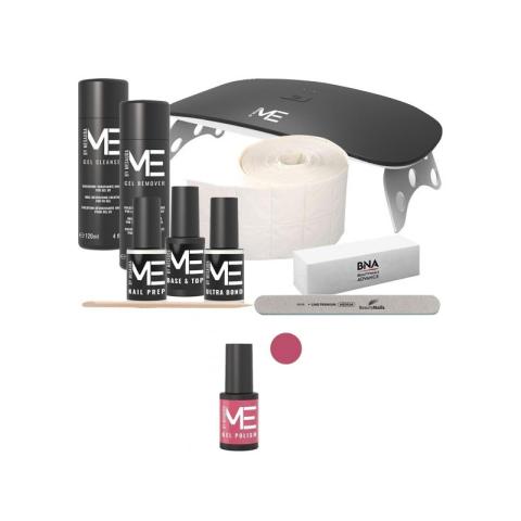 Pack lampe 24watt Gel Polish ME by Mesauda n°205 Pink Panther 5ml
