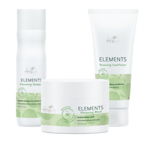 Pack régénérant Renewing Elements Wella Pack régénérant Renewing Elements Wella