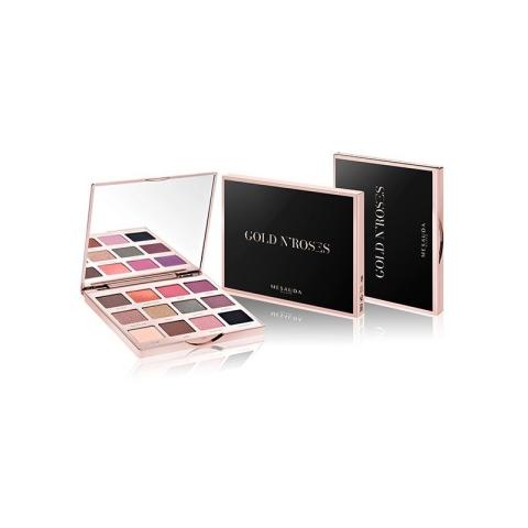 Palette professionnelle fard à paupières GOLD N'ROSES Palette professionnelle fard à paupières GOLD N'ROSES