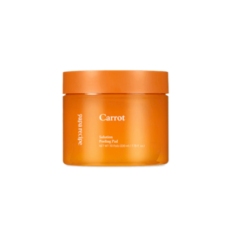 Papa Recipe - Carrot Solution Tampon d'épluchage - 230ml/70pads Papa Recipe - Carrot Solution Tampon d'épluchage - 230ml/70pads