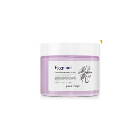 Papa Recipe - Tampon Peeling Nettoyant Aubergine - 70pièces Papa Recipe - Tampon Peeling Nettoyant Aubergine - 70pièces