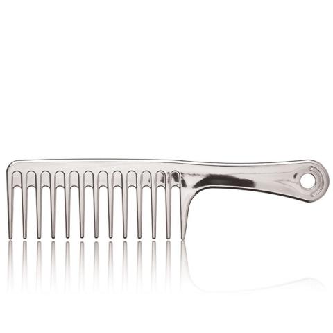 Peigne maxi argenté 24,5cm