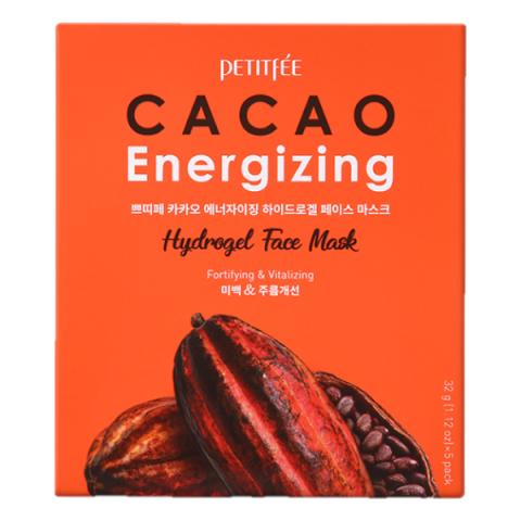 PETITFEE - CACAO Masque Visage Hydrogel Énergisant - 5pièces PETITFEE - CACAO Masque Visage Hydrogel Énergisant - 5pièces