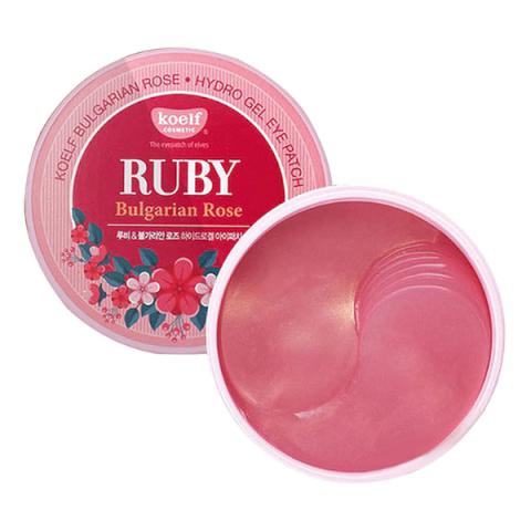 PETITFEE - koelf Ruby & Bulgarian Rose Eye Patch - 60pièces PETITFEE - koelf Ruby & Bulgarian Rose Eye Patch - 60pièces
