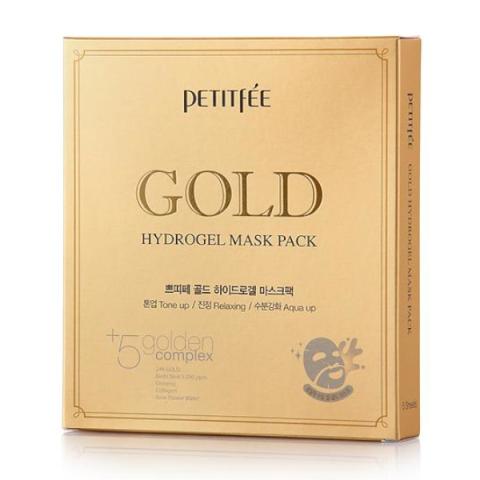 PETITFEE - Pack masque hydrogel - 5pièces - #Gold PETITFEE - Pack masque hydrogel - 5pièces - #Gold
