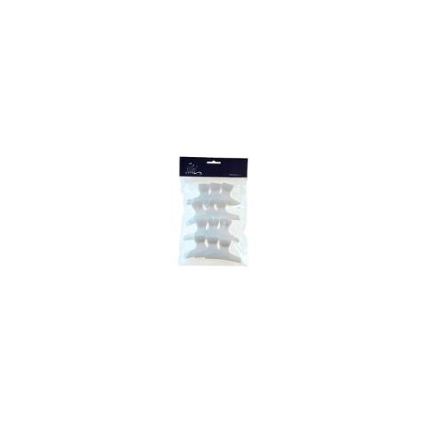 Pinces crabes Blanches GM X 12 Pinces crabes Blanches GM X 12