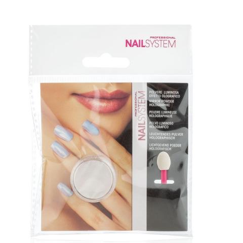 Poudre nail art lumineuse holographique