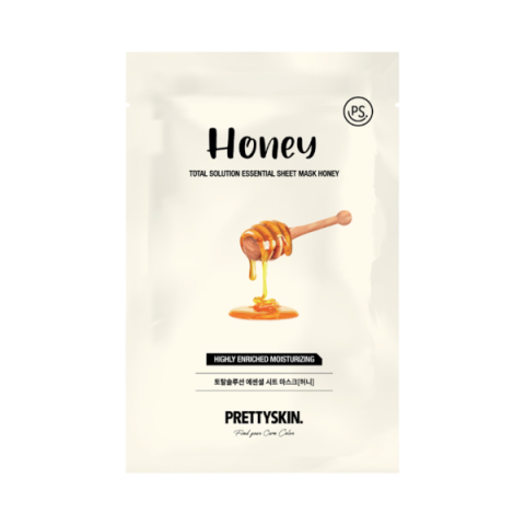 Pretty Skin - Total Solution Essential Sheet Mask - 1pièce - Honey Pretty Skin - Total Solution Essential Sheet Mask - 1pièce - Honey