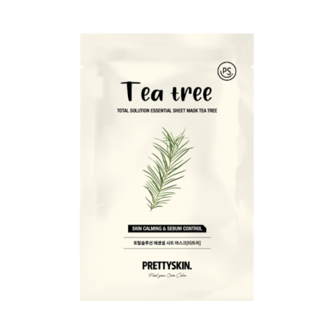Pretty Skin - Total Solution Essential Sheet Mask - 1pièce - Tea Tree