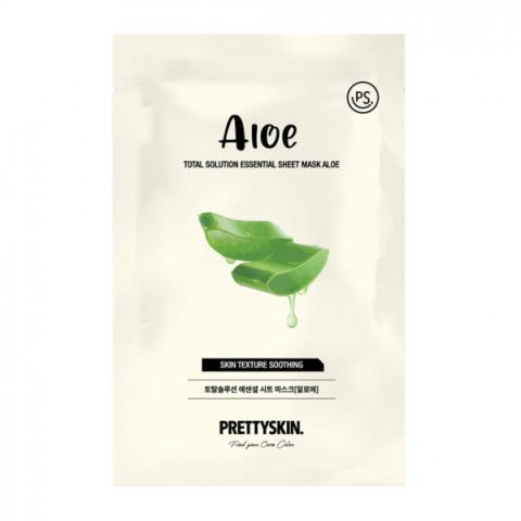 Pretty Skin - Total Solution Masque en tissu Essentiel - 1pièce - Aloe Pretty Skin - Total Solution Masque en tissu Essentiel - 1pièce - Aloe