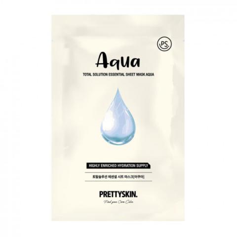Pretty Skin - Total Solution Masque en tissu Essentiel - 1pièce - Aqua Pretty Skin - Total Solution Masque en tissu Essentiel - 1pièce - Aqua