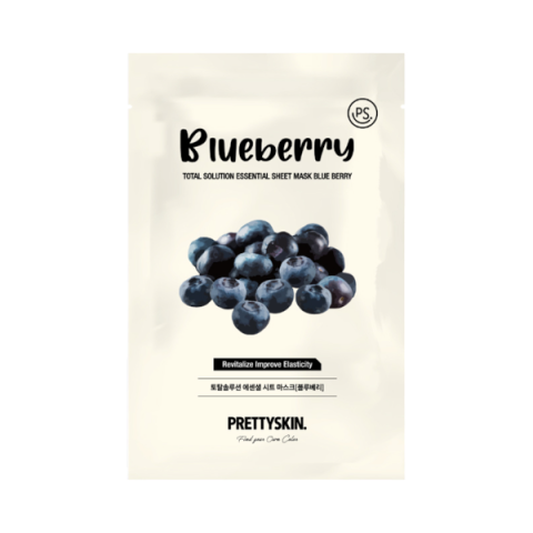 Pretty Skin - Total Solution Masque en tissu Essentiel - 1pièce -... Pretty Skin - Total Solution Masque en tissu Essentiel - 1pièce -...