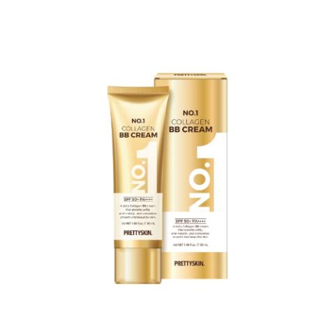 PRETTYSKIN - BB Crème Collagène N°1 SPF50+ PA++++ - 50ml PRETTYSKIN - BB Crème Collagène N°1 SPF50+ PA++++ - 50ml