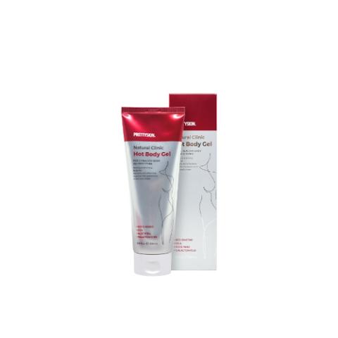 PRETTYSKIN - Gel corporel chaud Natural Clinic - 200ml PRETTYSKIN - Gel corporel chaud Natural Clinic - 200ml