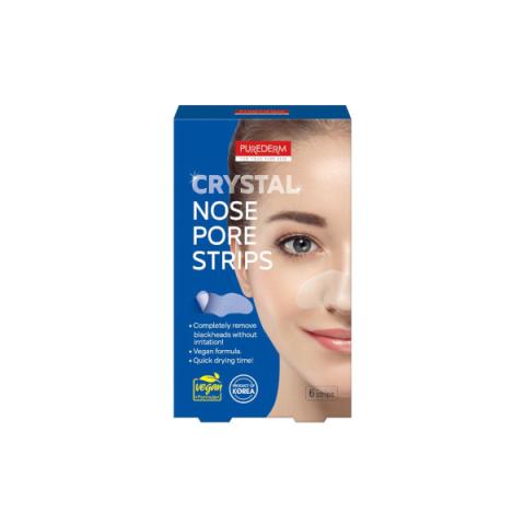 PUREDERM - Bandes de pores de nez en cristal - 6 strips/pack