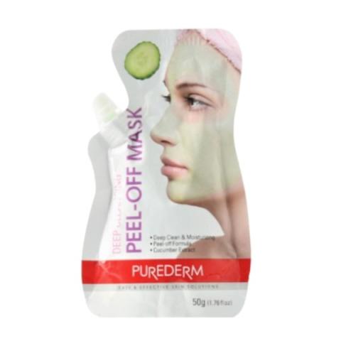 PUREDERM - Concombre Masque Peel-Off Nettoyant en Profondeur - Bec 50g PUREDERM - Concombre Masque Peel-Off Nettoyant en Profondeur - Bec 50g