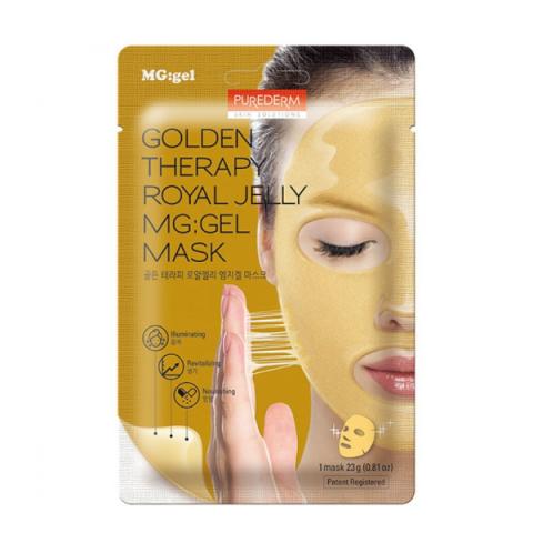 PUREDERM - Golden Therapy Royal Jelly MG: Masque gel - 1pièce