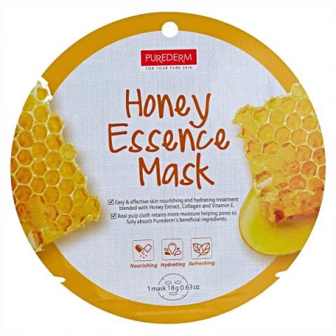 PUREDERM - Masque Cercle - Honey Essence - 1pièce PUREDERM - Masque Cercle - Honey Essence - 1pièce