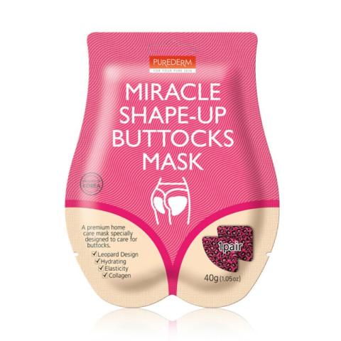 PUREDERM - Masque fessier reconstituant Miracle - 1 paire PUREDERM - Masque fessier reconstituant Miracle - 1 paire