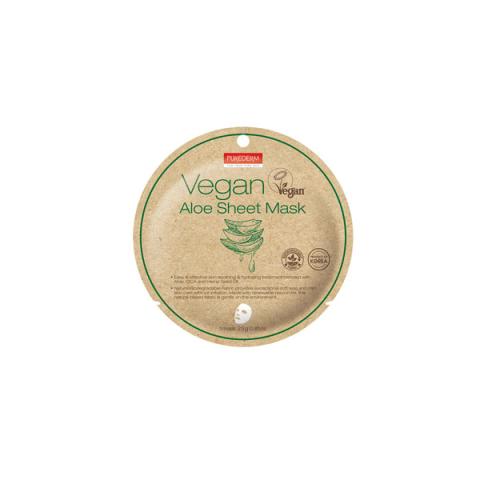 PUREDERM - Masque de feuille d'aloès végétalien - 1pièce PUREDERM - Masque de feuille d'aloès végétalien - 1pièce