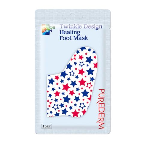 PUREDERM - Masque réparateur pour les pieds Twinkle Design - 1 paire PUREDERM - Masque réparateur pour les pieds Twinkle Design - 1 paire